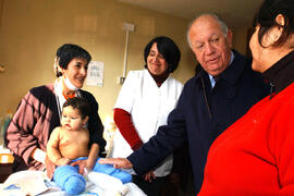 Presidente Lagos Recibe Balance Campaña De Invierno 2005