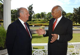 Reunión con Presidente de Trinidad y Tobago