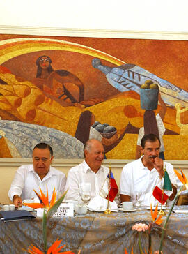 Reunión Desayuno de Presidentes de Chile y México con Empresarios