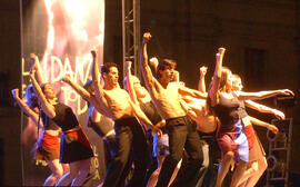 Luisa Durán en actividades de Corporación Danza Chile