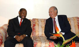 Reunión Bilateral con Primer Ministro de Saint Keats and Nevis