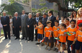 Inauguración Plaza Pablo Neruda - Río de Janeiro