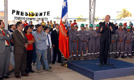 Presidente Lagos se Reune con la Comunidad de Domeyko