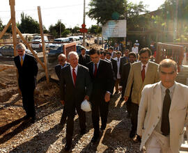 Visita a Obras en Construcción de IV Consultorio de Pudahuel