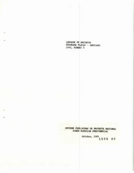 Informe Preliminar de Encuesta Nacional sobre Elección Presidencial