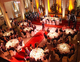 Cena en honor de la Presidenta de Irlanda