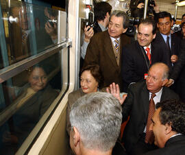 Inauguración Extensión Línea 2 del Metro