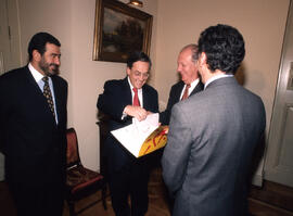 Almuerzo con Vicepresidente y Ministro de Economía de España