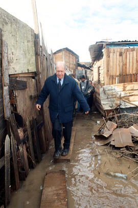 Visita población El Arenal de Pudahuel