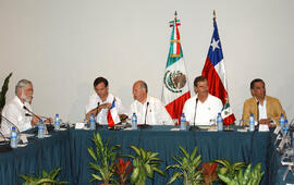 Reunión de Trabajo Presidentes de Chile y México y sus Delegaciones