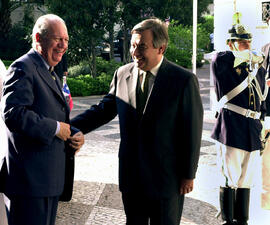 Visita de Estado a Portugal - reunión con Primer Ministro