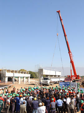 Inspección Obras de la Costanera Norte Tramo Vivaceta - Ruta 68