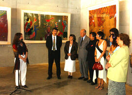 Inauguración Biblioteca de Santiago