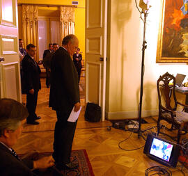 Videoconferencia con Empresarios Peruanos