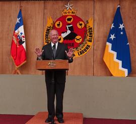 Presidente de la República en Encuentro con Comunidad de Laguna Blanca