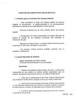 Comisión de Administración de Justicia