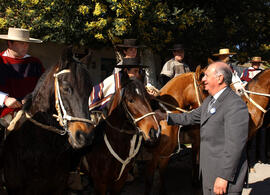 Entrega Bonos Agrícolas de INDAP y Firma Convenio Complementación Chile Barrio