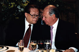 Cena ofrecida a Presidente de China, Jiang Zemin