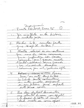 Inauguración Puente Palena, enero 1995. Discurso