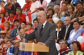 Ceremonia Inauguración Escuela Básica Alberto Hurtado