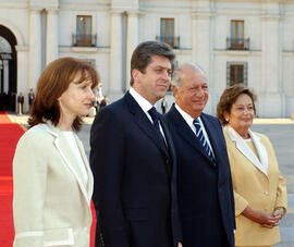 Recibimiento al Presidente de Bulgaria