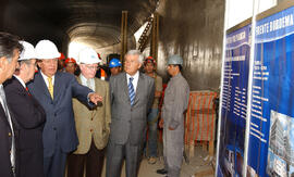 Visita a estado de avance de obras del proyecto IV Etapa (Merval)