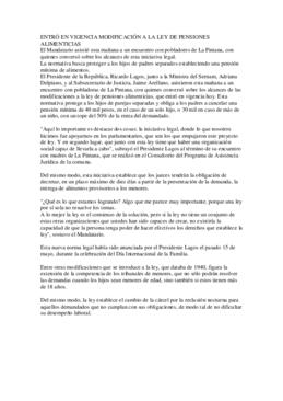 Reunión con pobladores para analizar ley sobre abandono de familia