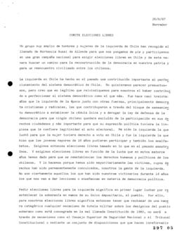 Comité Elecciones Libres