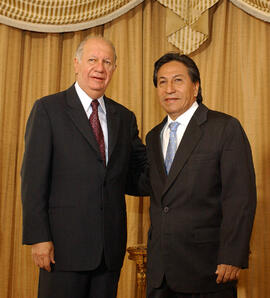 Presidente Ricardo Lagos Sostiene Reuniones Bilaterales