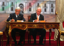 Lectura Declaración Conjunta y Conferencia de Prensa Junto al Presidente de Ecuador