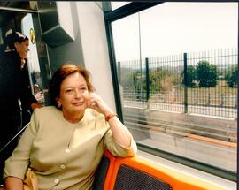 Inauguración Línea 4 del Metro de Santiago. Comuna de Puente Alto