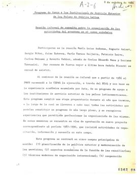 Programa de Apoyo a Instituciones de Servicio Exterior de Países de América Latina