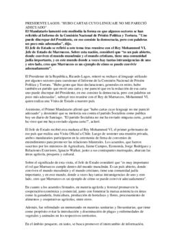 Firma de documentos y encuentro con la prensa - Rey de Marruecos