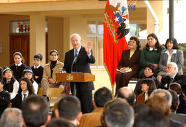 Visita Puente Peralillo e Inauguración Escuela Amelia Vial