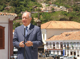 Punto de Prensa-Ouro Preto, Brasil