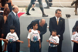 Inauguración monumento a los Niños