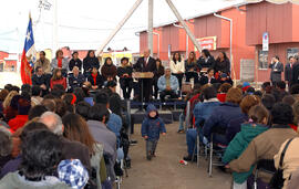 Inauguración Conjunto Habitacional Benjamín Vicuña Mackenna Etapa 1