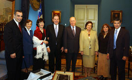 Reunión Presidente Ricardo Lagos con Representantes de La Iglesia de Jesucristo de los Santos de ...