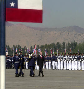 Ceremonia cambio de mando Comandancia en Jefe Fuerza Aérea de Chile