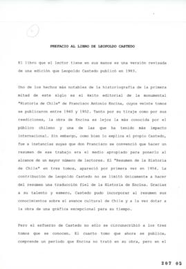 Prefacio al Libro de Leopoldo Castedo