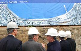 Visita a las obras del Proyecto IV Etapa de Merval