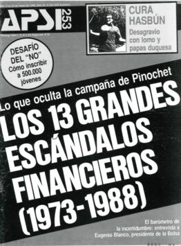 Caricatura de Ricardo Lagos y Augusto Pinochet
