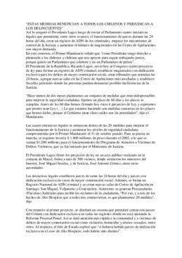 Firma Proyectos de Ley sobre justicia y seguridad ciudadana