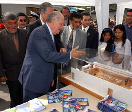 Entrega de Pavimentos y encuentro con familias de Chile Solidario, San Rosendo