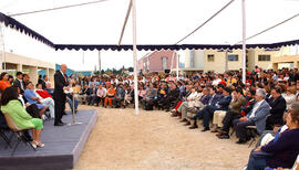 Inauguración de Conjunto Habitacional San José María de Casablanca