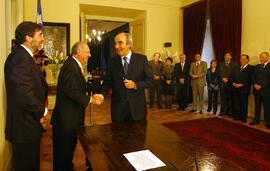 Juramento Nuevo Ministro Secretario General de la Presidencia y Consejo de Gabinete