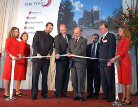 Inauguración Planta Pargua de Skretting-Nutreco