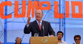 Inauguración de 2.384 sitios urbanizados, La Pampa