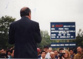 Gira IX región. Precandidatura Presidencial 1992
