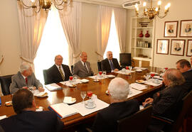 Reunión del Presidente de la República con la directiva de la Confederación de la Producción y de...
